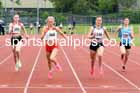 Womens Under-17s 100 metres, 2023 North Eastern Track and Field Champs., Middlesbrough Sports Village, Middlesbrough. Photo: David T. Hewitson/Sports for All Pics